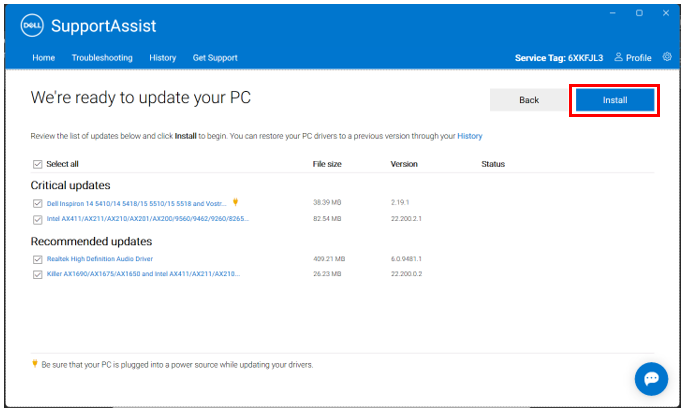 Screenshot